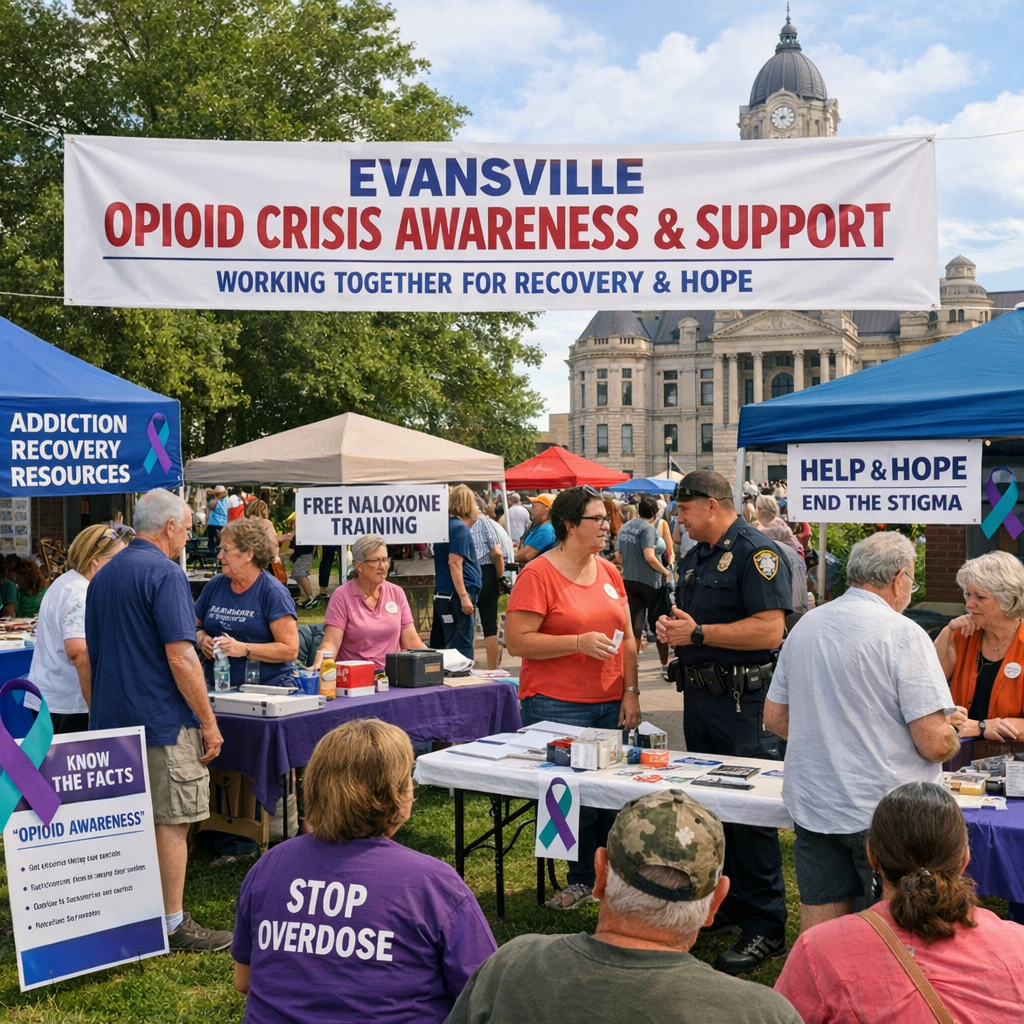 Addressing the Opioid Crisis: Evansville’s Initiatives and Challenges