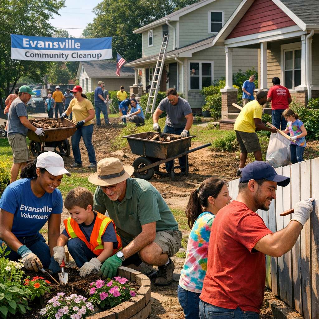 Evansville’s Community Initiatives: A Collective Effort Towards a Brighter Future