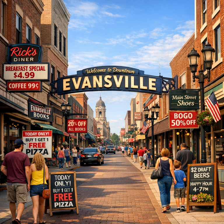Exclusive Deals and Discounts from Evansville’s Local Businesses